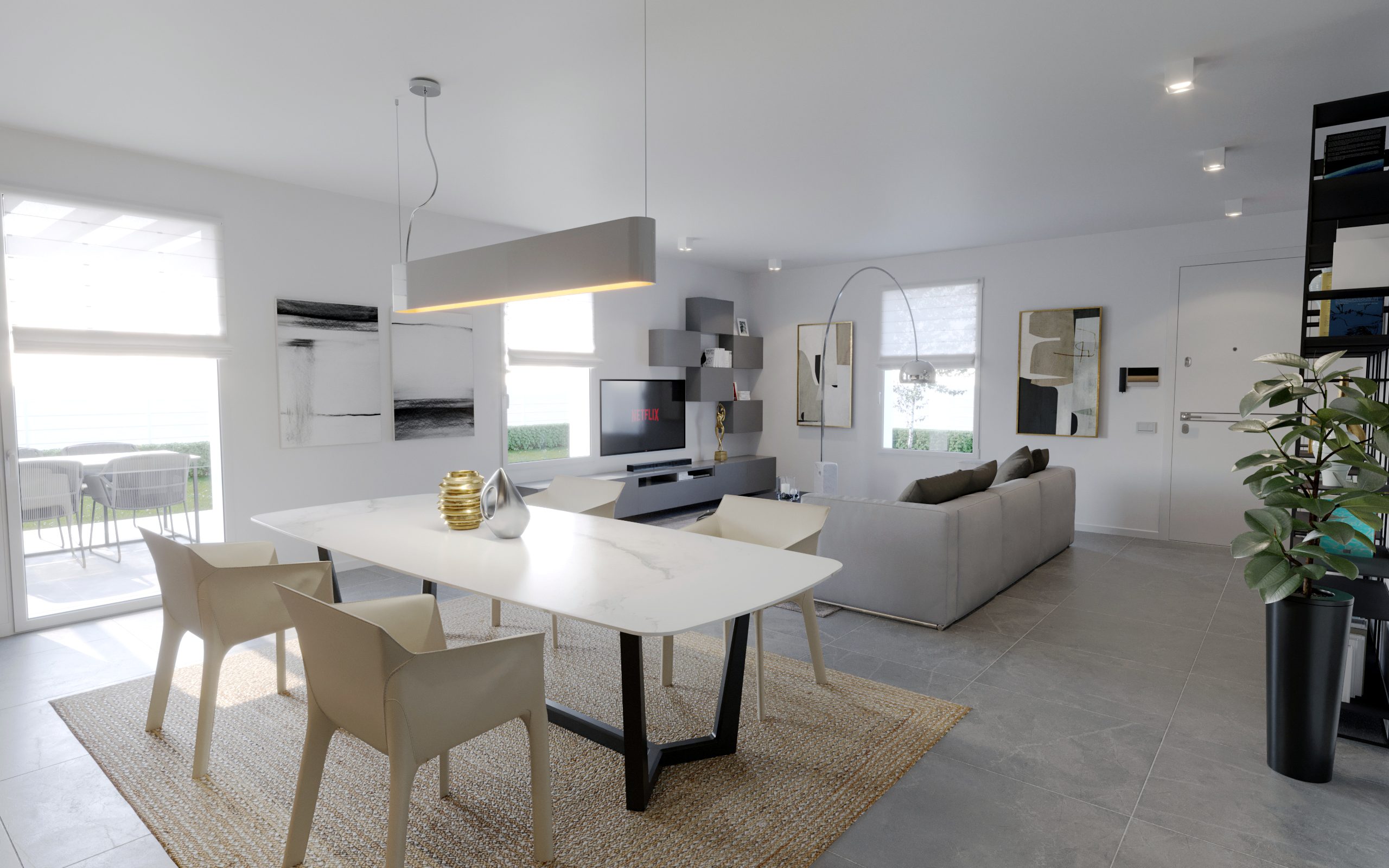 Living open space